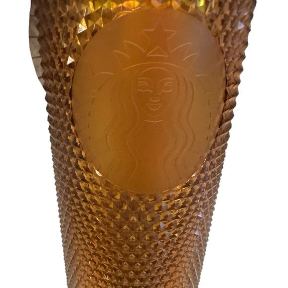 Starbucks Limited Edition 50 Years Copper Gold Studded 24oz. Venti Tumbler Cup - Picture 2 of 4
